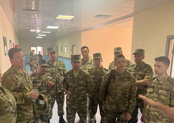 137th SOMDG medical personnel conduct SPP visit to Azerbaijan