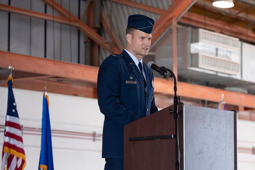 9th Attack Squadron hosts change of command