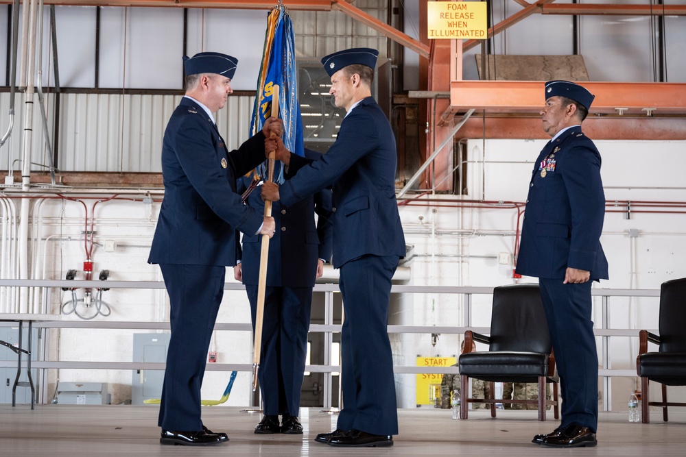 9th Attack Squadron hosts change of command