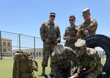 137th SOMDG medical personnel conduct SPP visit to Azerbaijan