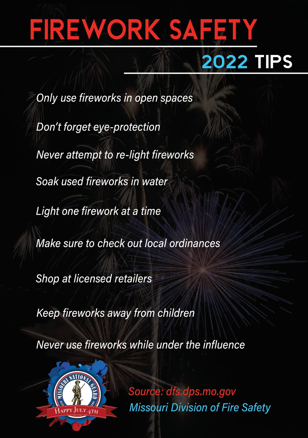 Firework Safety on Independence Day
