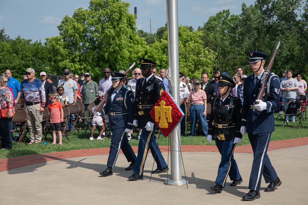 45th Infantry Division Museum hosts Memorial Day Ceremony