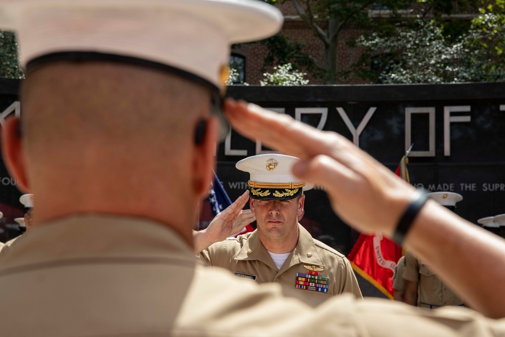 Recruiting Station Baltimore Change of Command Ceremony