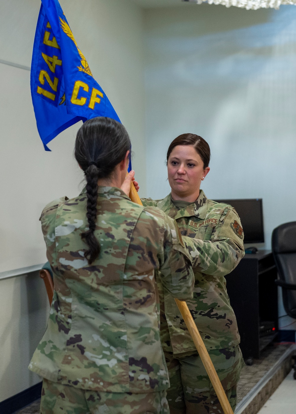 Maj. Gorski takes command of the 124th Communication Squadron