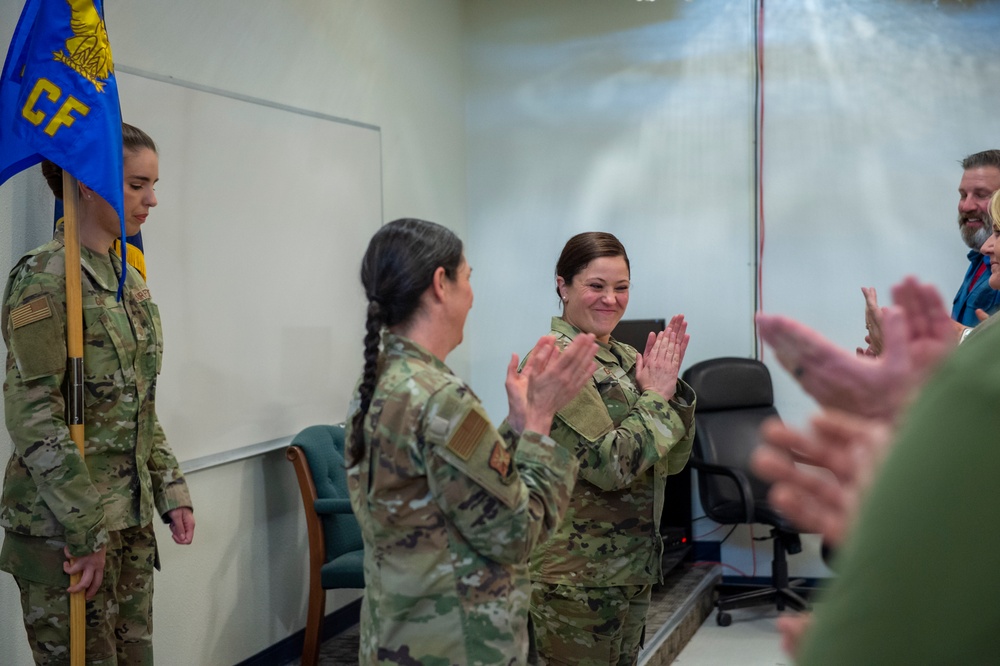 Maj. Gorski takes command of the 124th Communication Squadron