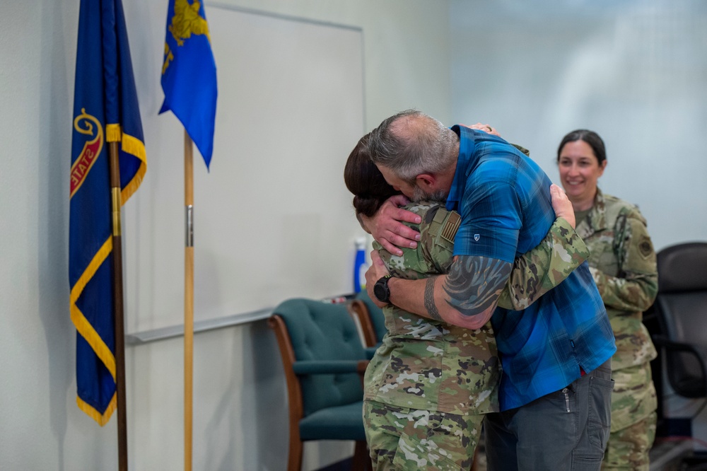 Maj. Gorski takes command of the 124th Communication Squadron