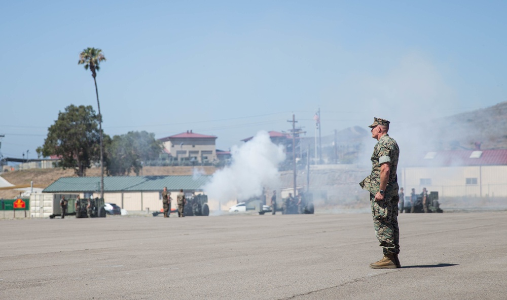 11th Marine Regiment Change of Command