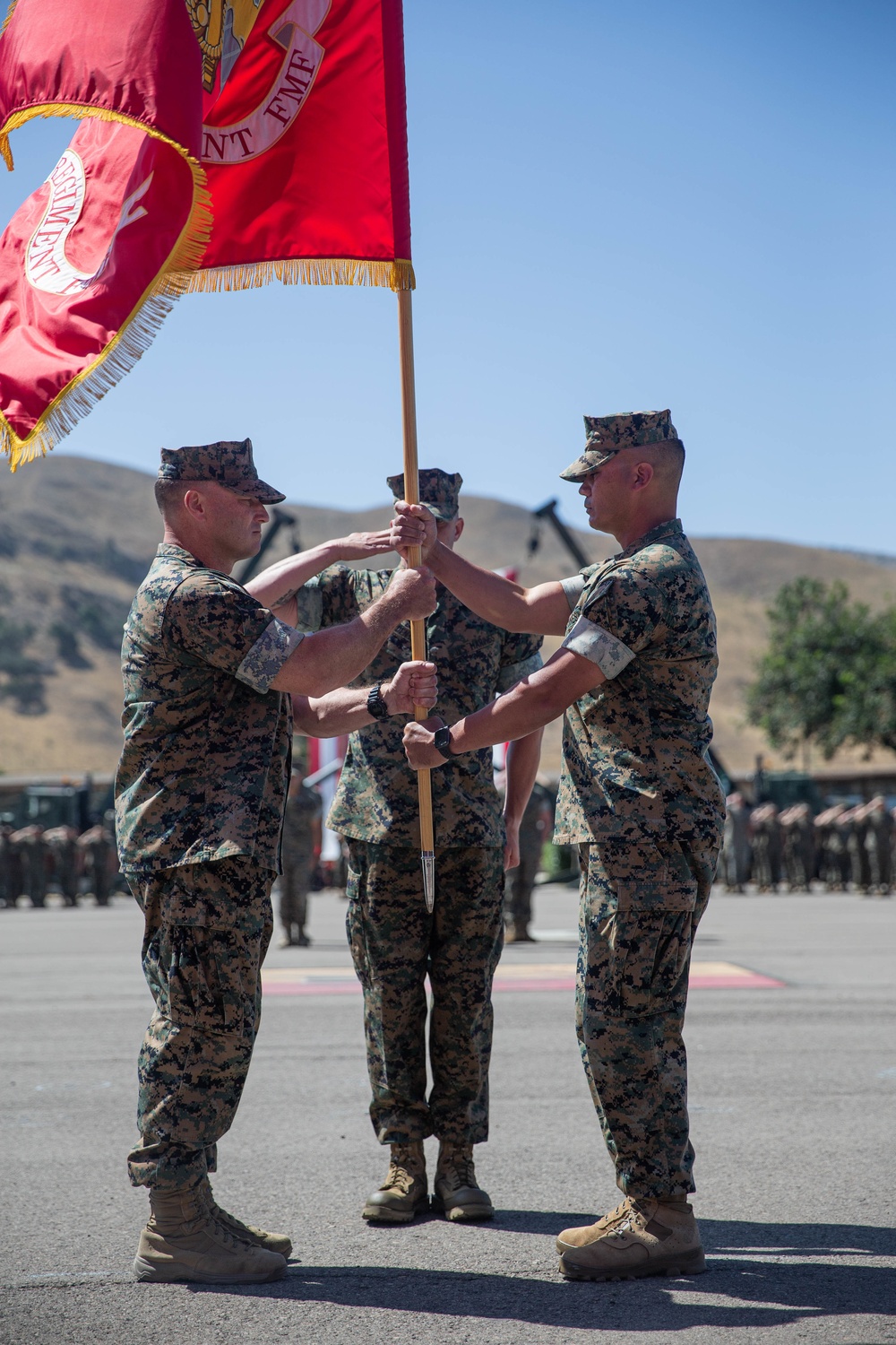 11th Marine Regiment Change of Command