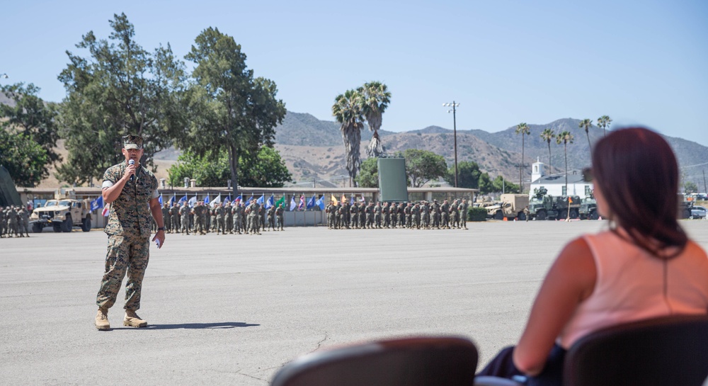 11th Marine Regiment Change of Command