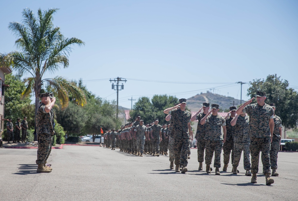 11th Marine Regiment Change of Command