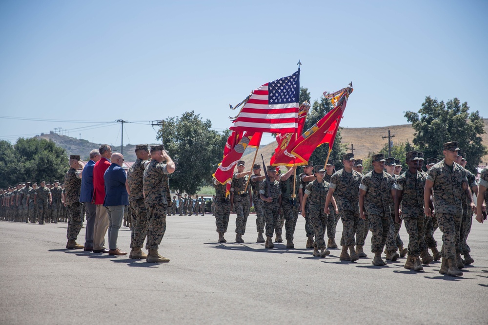 11th Marine Regiment Change of Command