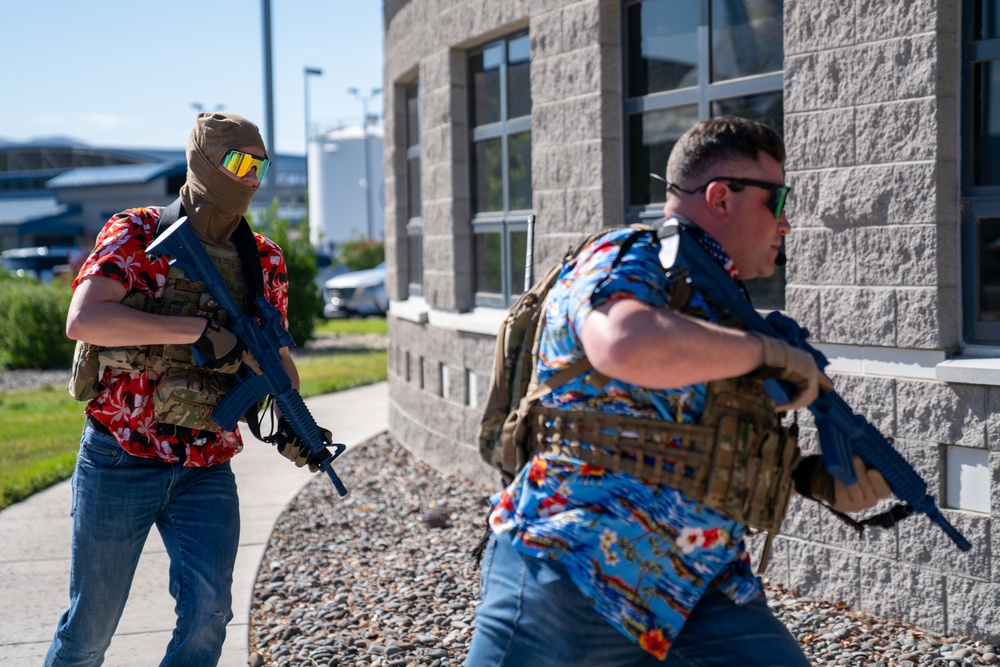 Nevada Air Guard active shooter exercise