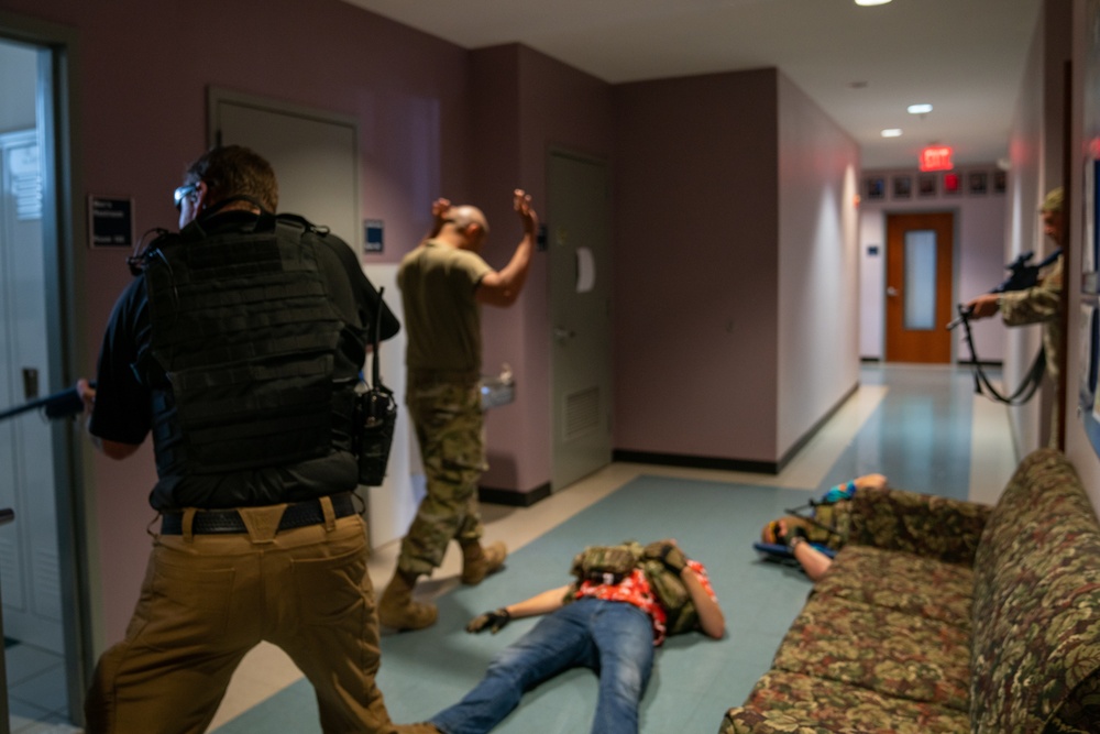 Nevada Air Guard active shooter exercise