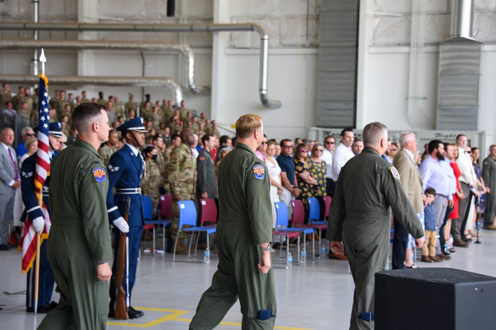 355 Wing Change of Command