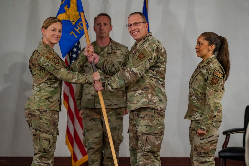 7th Health Care Operations Squadron Change of Command