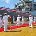 USS Hopper holds change of command ceremony