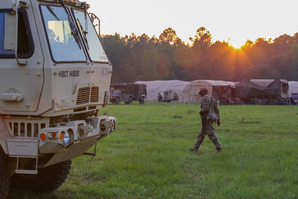 48th Infantry Brigade Combat Team XCTC Exercise