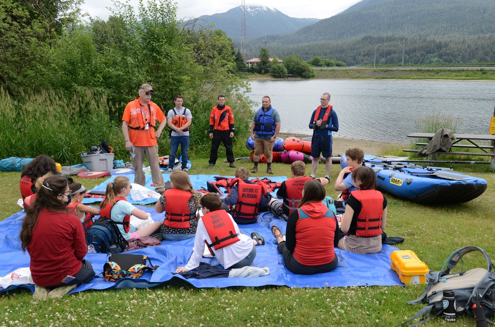 Kids Don't Float paddle craft training