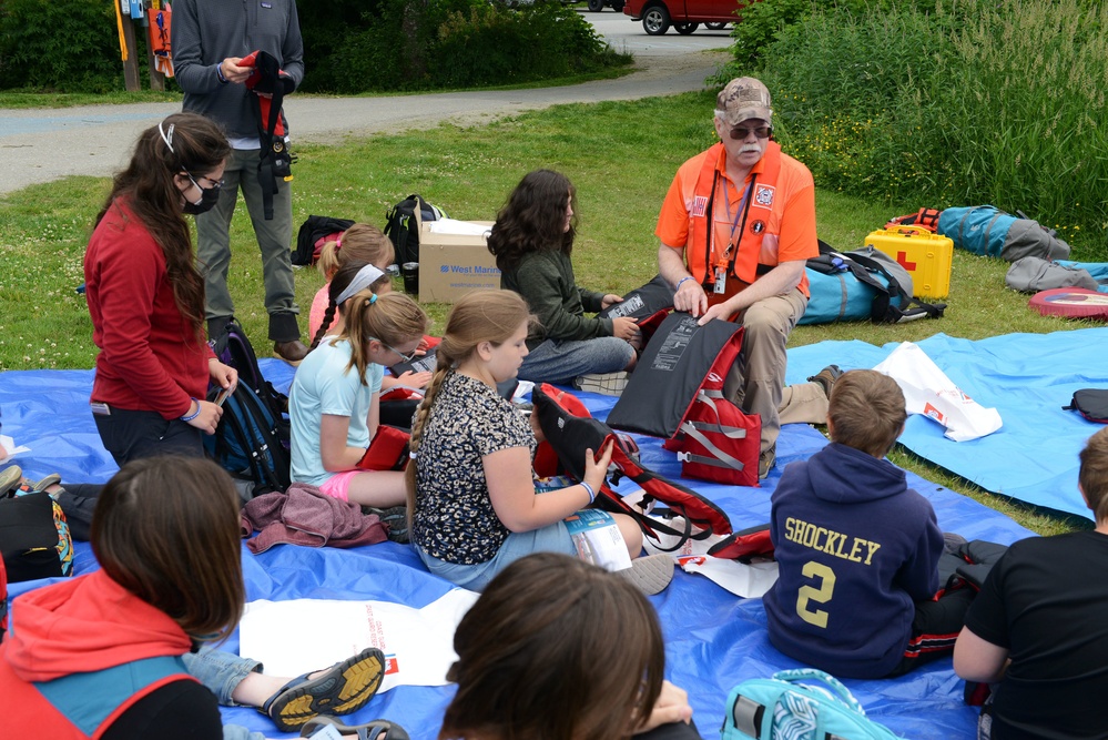 Kids Don't Float paddle craft training