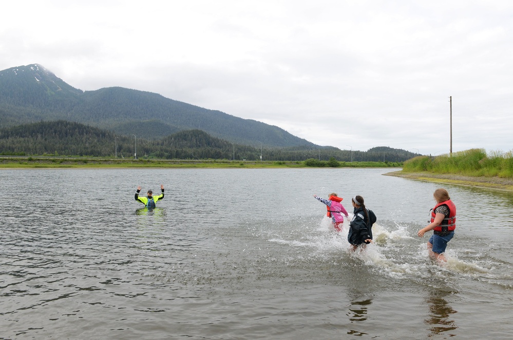 Kids Don't Float paddle craft training