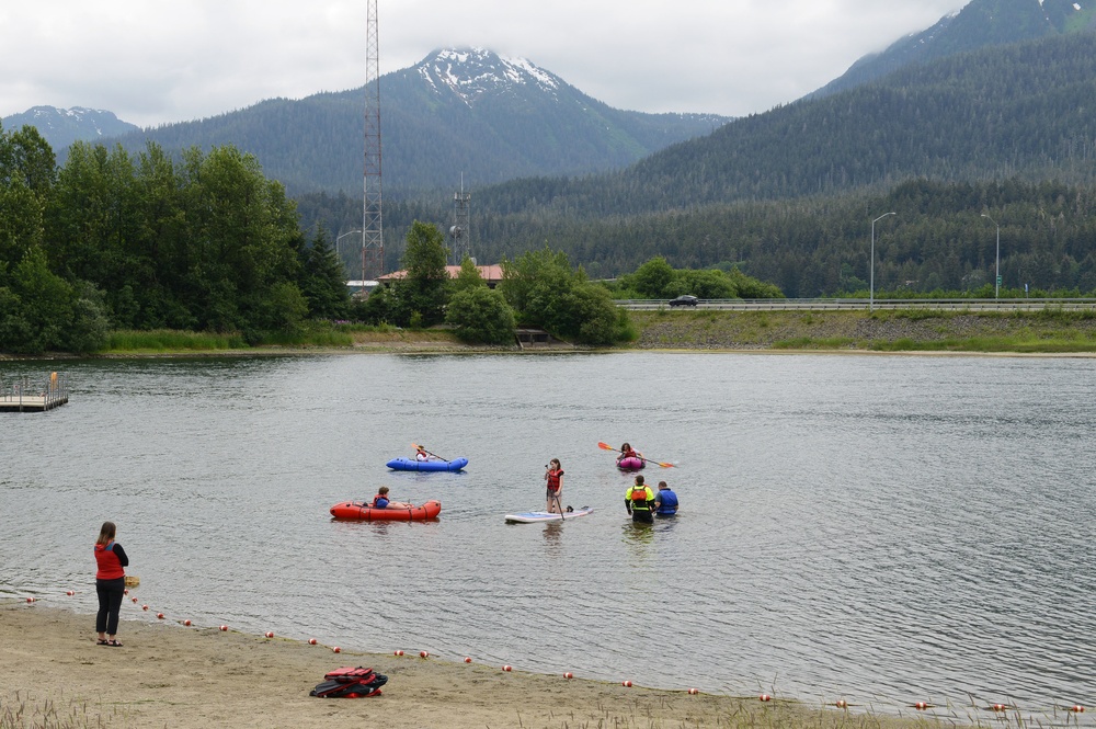 Kids Don't Float paddle craft training