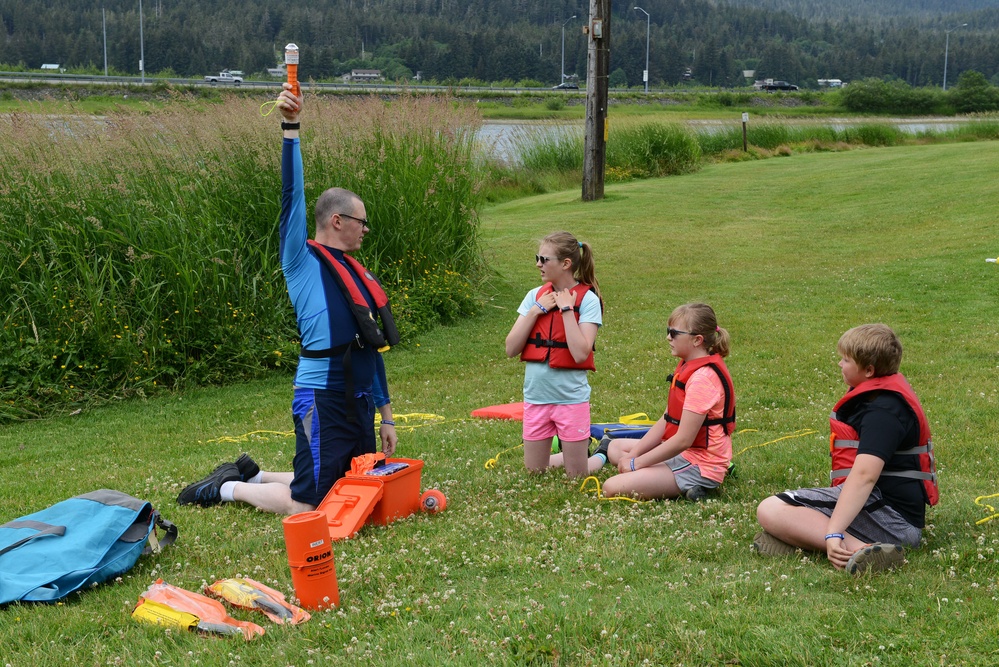 Kids Don't Float paddle craft training
