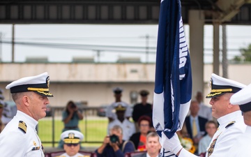 NCG1 Holds Change of Command