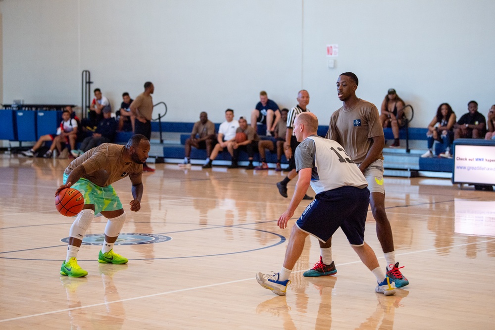 Basketball tournament during RIMPAC 2022