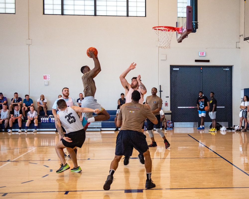 Basketball tournament during RIMPAC 2022