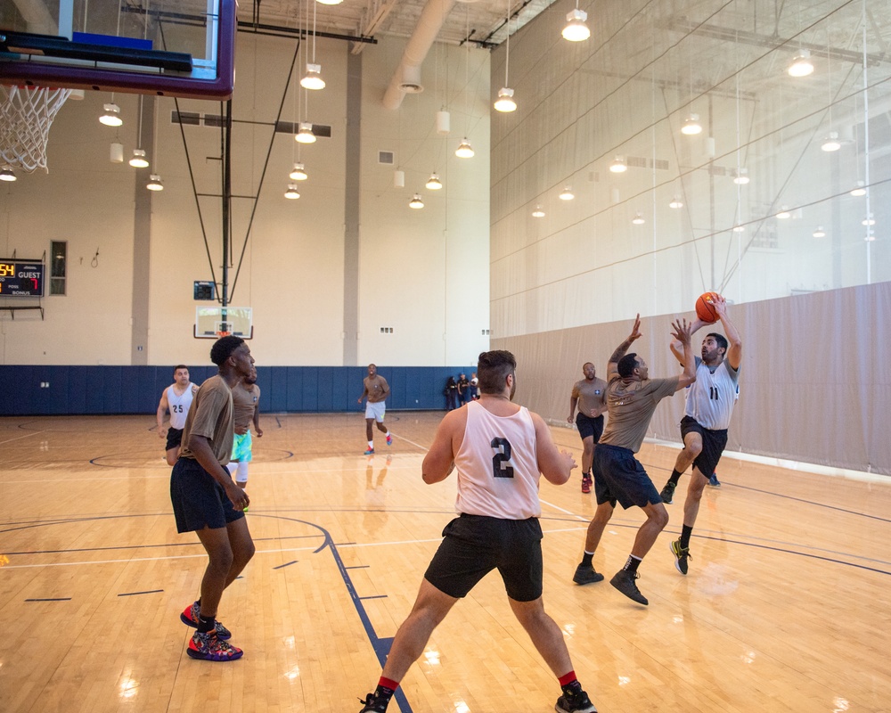 Basketball tournament during RIMPAC 2022