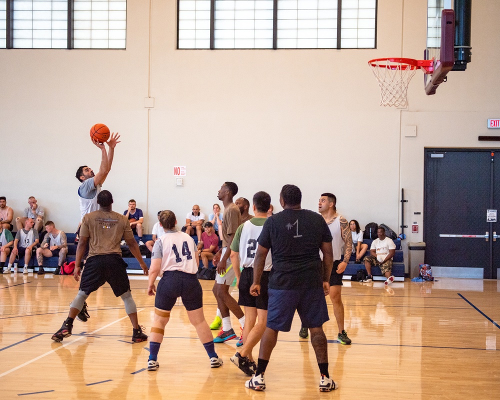 Basketball tournament during RIMPAC 2022