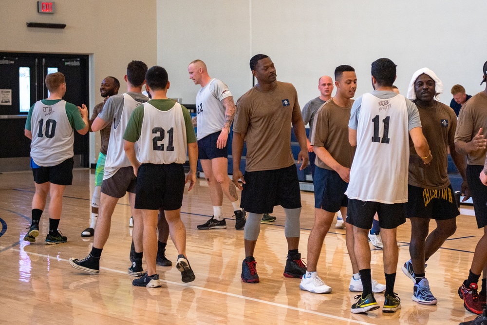 Basketball tournament during RIMPAC 2022