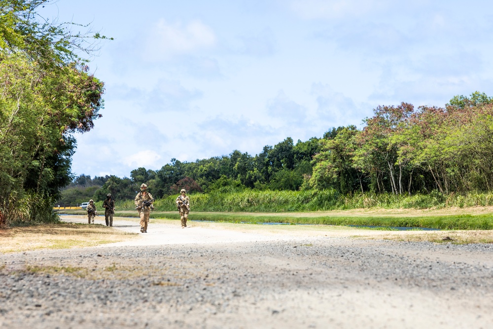 Rangers train in Hawaii