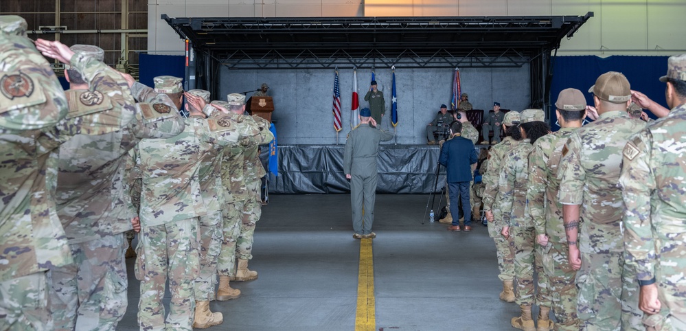 The 35th Fighter Wing Change of Command Ceremony