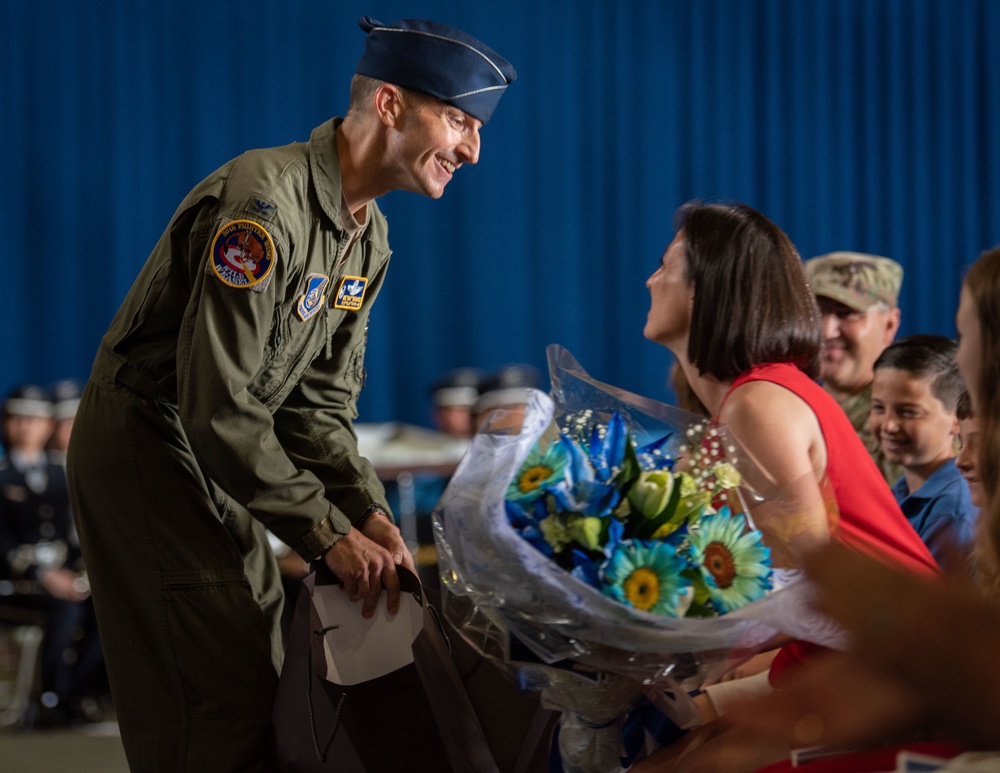 The 35th Fighter Wing Change of Command Ceremony