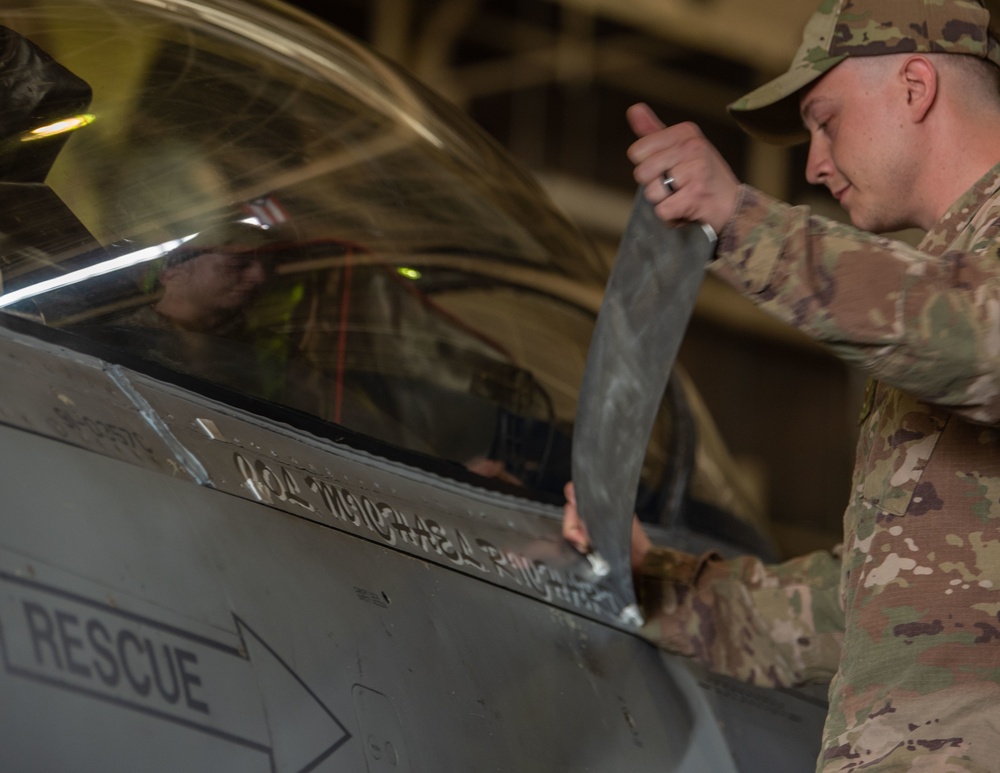 The 35th Fighter Wing Change of Command Ceremony