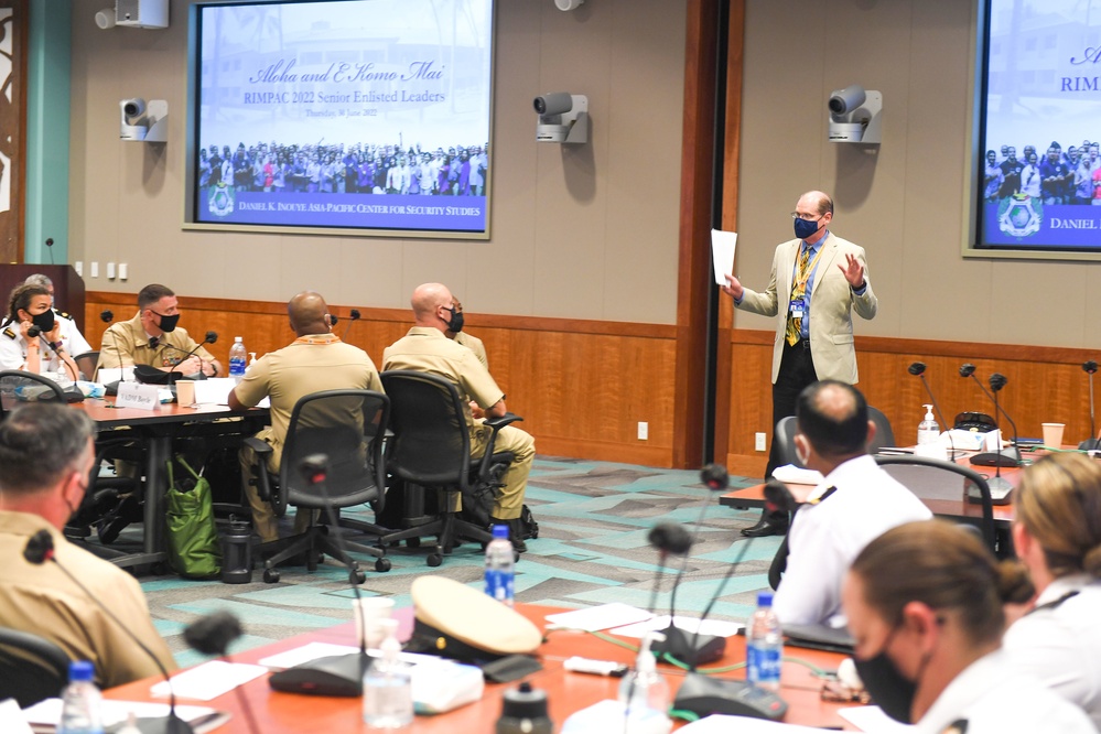RIMPAC Senior Enlisted Leader Symposium