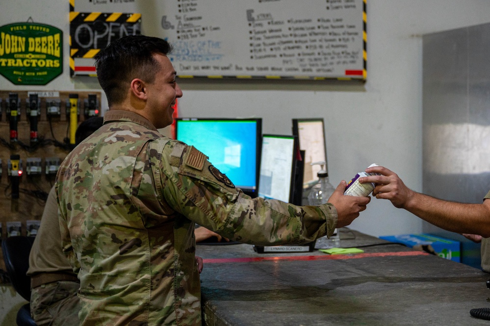 Innovating inventory processes: 386th maintainers laser cut toolkits