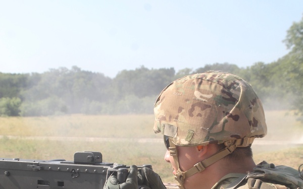252nd QM weapons training