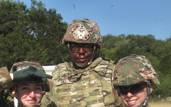 252nd QM weapons training