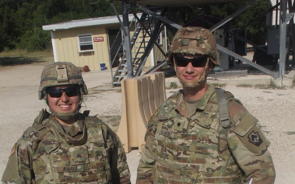 252nd QM weapons training
