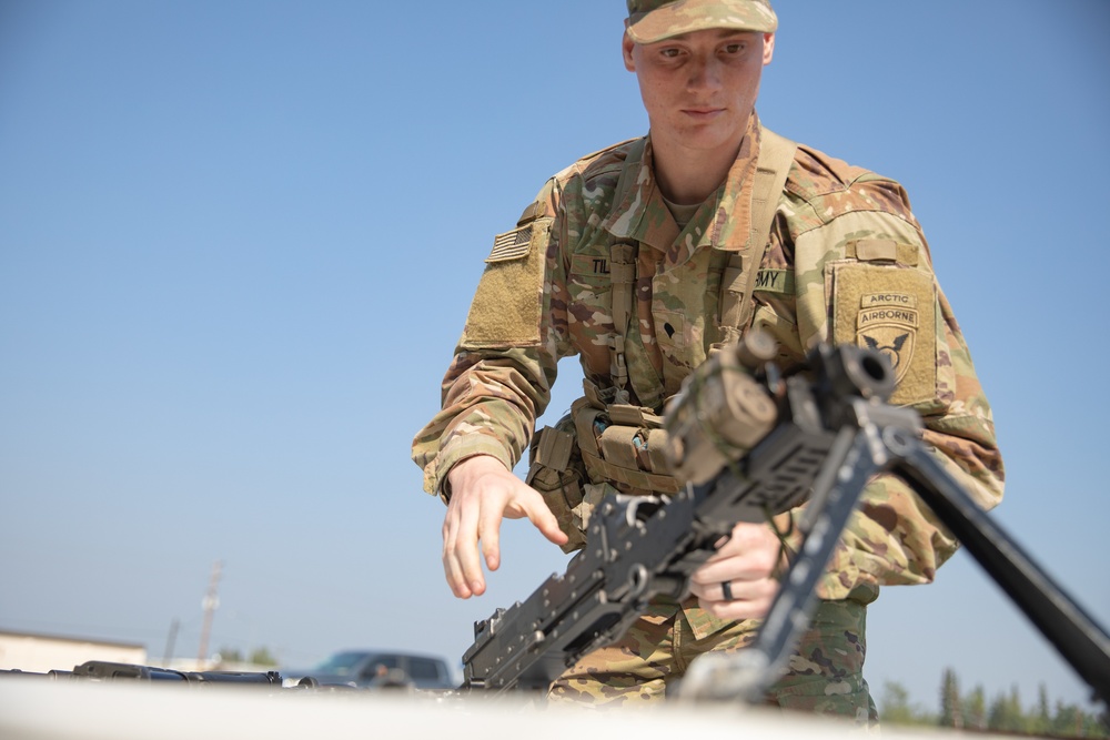 11th Airborne Division conducts Best Squad Competition