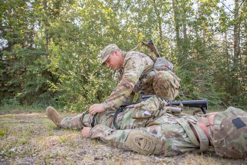 11th Airborne Division conducts Best Squad Competition