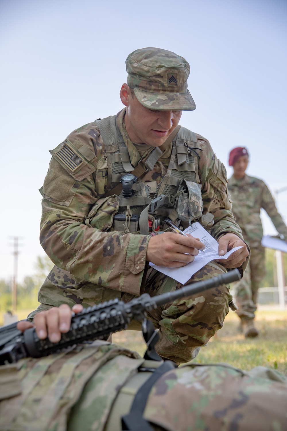 11th Airborne Division conducts Best Squad Competition