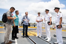 HMCS Winnipeg RIMPAC 2022 Interview