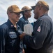 Sailors Aboard USS Dewey (DDG 105) Conduct Awards Quarters