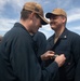 Sailors Aboard USS Dewey (DDG 105) Conduct Awards Quarters