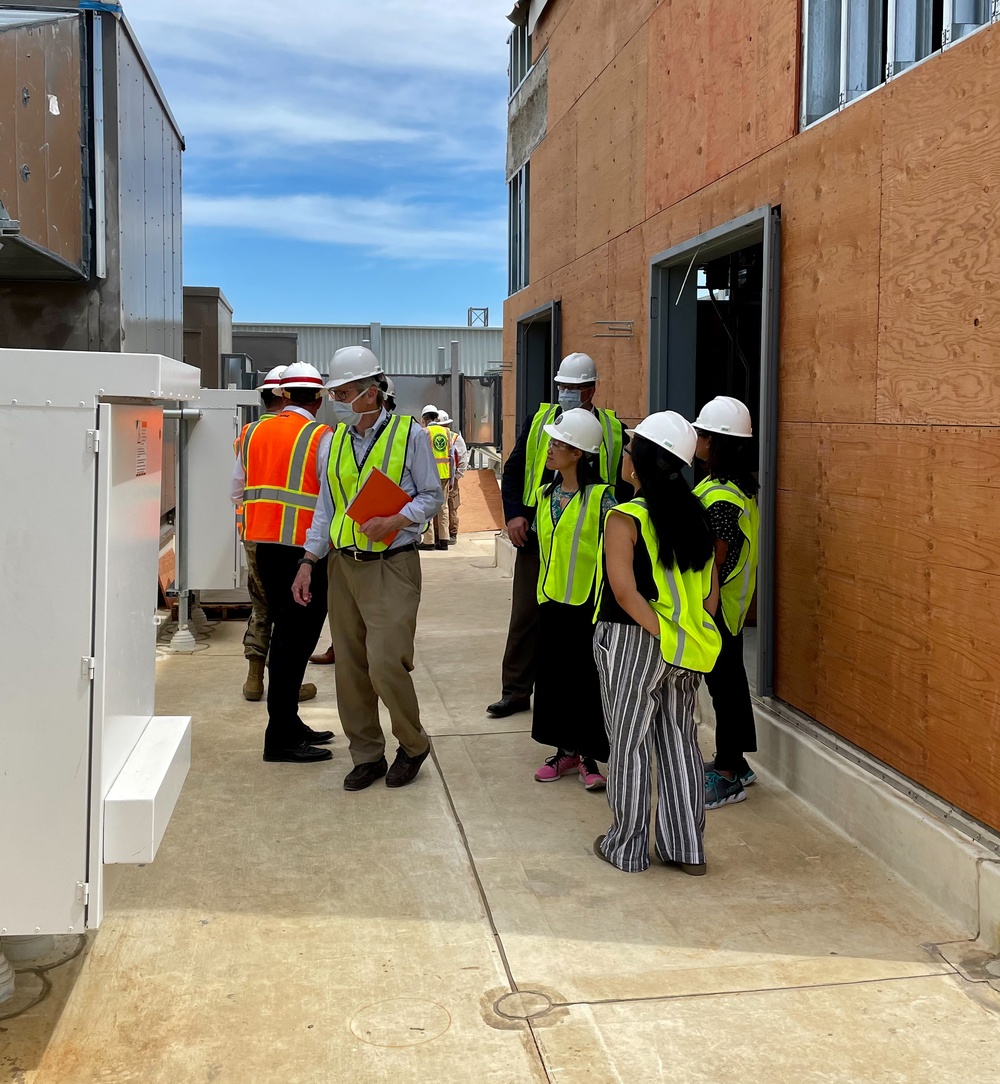 VA Leaders Visit Future Stockton Clinic