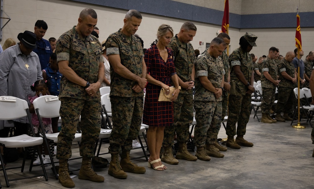 WTBN Camp Lejeune Change of Command Ceremony