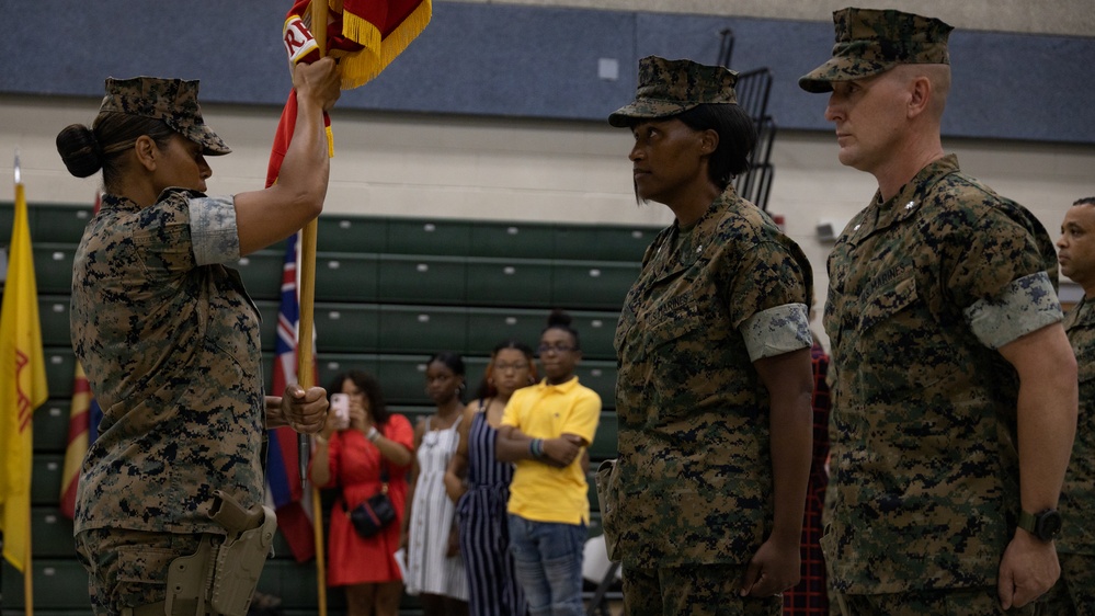 WTBN Camp Lejeune Change of Command Ceremony